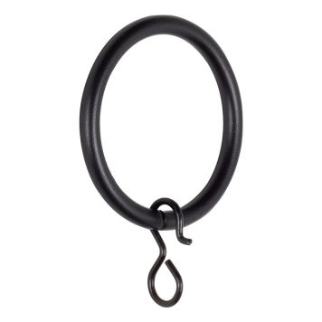 Kirsch ring Ø19 10 stk sort