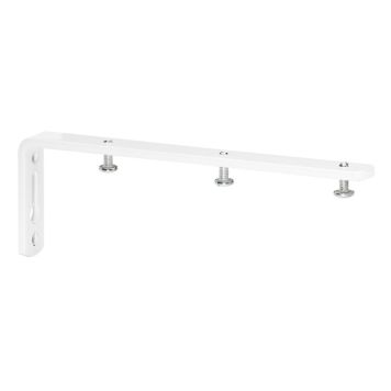 Debel vinkel 2 stk. 10 cm hvid