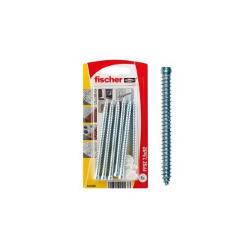 Fischer montageskrue u/hoved 152x7,5 mm 6 stk