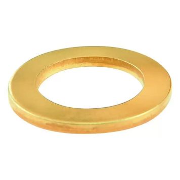 Stabilit u-skiver t/dør messing 12x18 mm 15 stk.