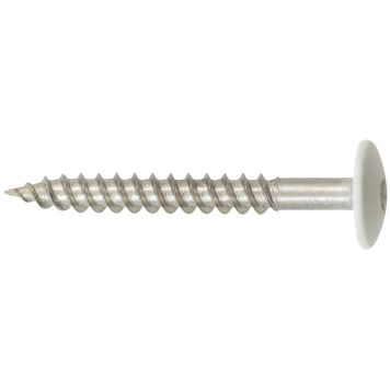 Fischer facadeskrue hvid 4,8x38 mm 200 stk.