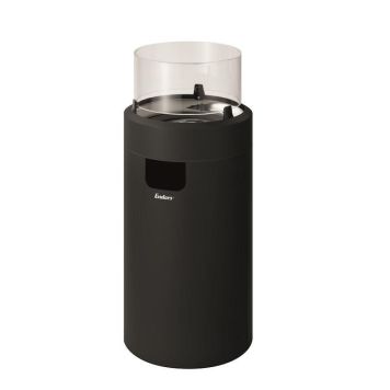 Enders gasbålsted Nova LED M Ø36x88 cm sort