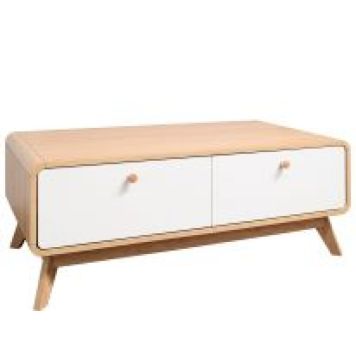 Notio Living TV-møbel eg hvid 1000x400x510 mm