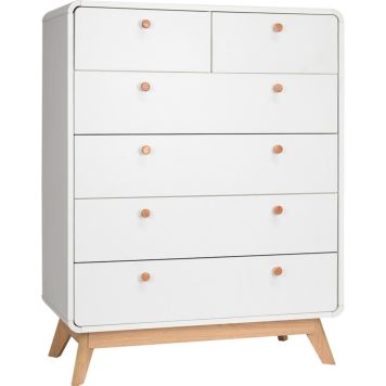 Notio Living kommode hvid 810x1040x390 mm