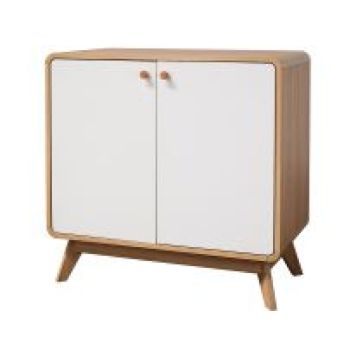 Notio Living skab eg hvid 750x750x390 mm