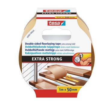 Tesa tæppetape ekstra stærk 5 m x 50 mm