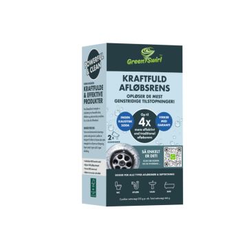GreenSwirl kraftfuld afløbsrens 2x233g