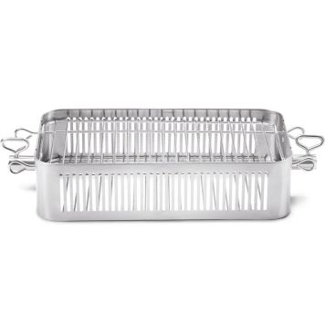 Napoleon rotisserikurv rustfri stål justerbar