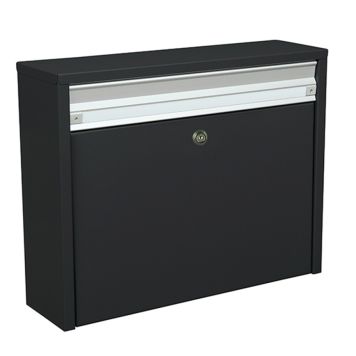 Mefa postkasse Minuet 99 grå struktur