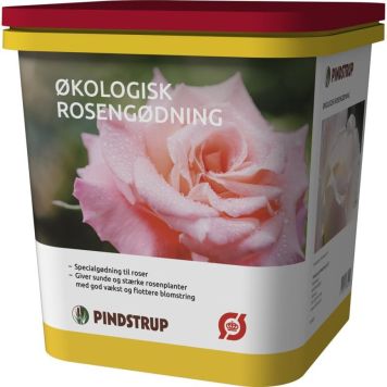 Pindstrup rosengødning økologisk 3 kg