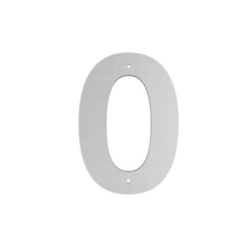 Jasa husnummer nr. 0 galvaniseret 10 cm