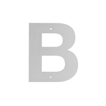 Jasa husbogstav B galvaniseret 10 cm