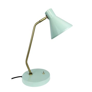 Dyberg Larsen Sleep bordlampe E27 mintgrøn 43 cm