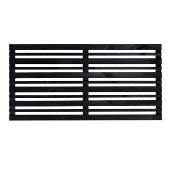 Nordic Fence hegn Sense sort 90x180 cm
