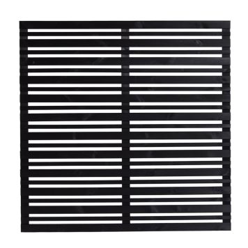 Nordic Fence hegn Sense sort 180x180 cm 