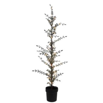 Nordic Winter potte lærketræ m. sne 120 cm