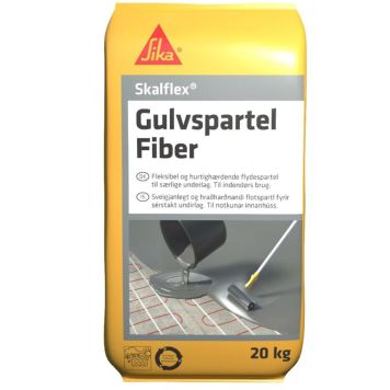 Skalflex Gulvspartel Fiber 20 kg
