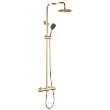 Camargue brusesæt Lux inkl. termostat antik messing Ø25 cm