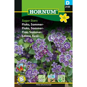 Hornum blomsterfrø Floks Sommer Sugar Stars 