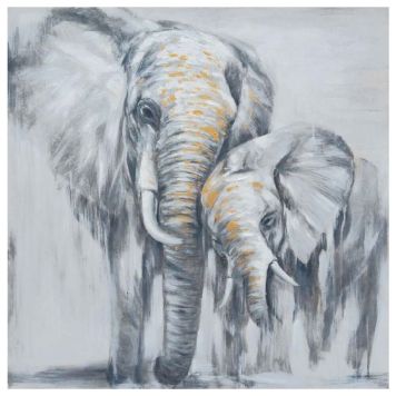 LaFinesse Elephants 80x80 cm