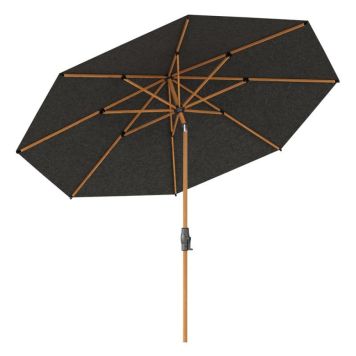 Baser parasol Signatur m. krank antracit 3 m