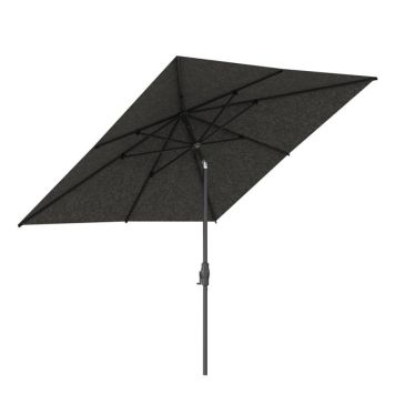 Baser parasol Signatur m. krank antracit 2,5x2,5 m