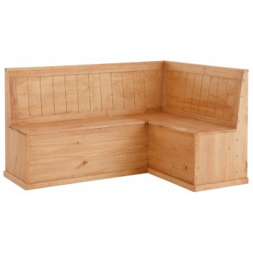 Notio Living hjørnebænk med opbevaring fyr 1220x1620 mm