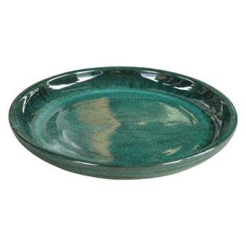 Scan-Pot glaseret underfad Ø38/H3,7 cm grøn