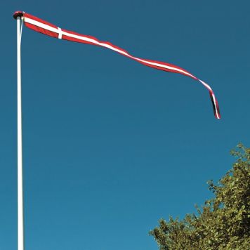 Dano Mast flagstang inkl. vimpel og vippebeslag glasfiber 7 m