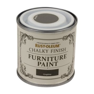 Rust-Oleum møbelmaling Chalky Finish Graphite 125 ml