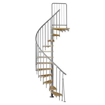 Atrium spindeltrappe Novo 271-313 cm 