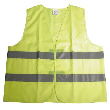 Refleksvest neongul t/børn