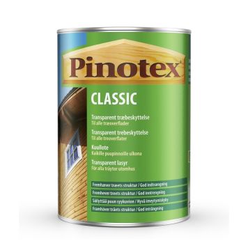 Pinotex træbeskyttelse Classic sort 1 L