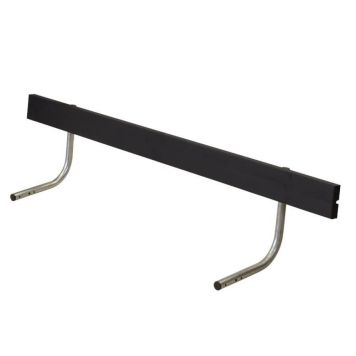 Plus ryglæn til Classic sort 177 cm