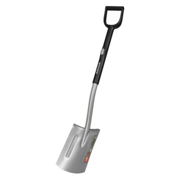 Gardol havespade med kant og teleskopskaft 30x18,5 cm