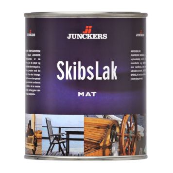 Junckers skibslak oliebaseret mat 2,5 l