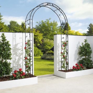 Hortus espalier Rosenbue sort 145x38x260