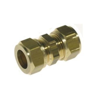 Kompressionskobling 10 mm forkromet