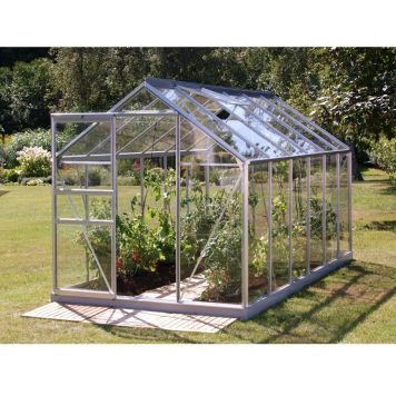 Vitavia drivhus Venus  7,5 m² alu 3 mm delt glas 