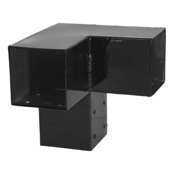 Plus dobbelt hjørnebeslag t/9x9 cm stolper 