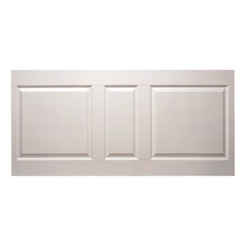 Lundbergs vægpanel Solliden hvid 184x83 cm