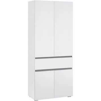 Notio Living skab hvid 760x1800x350 mm