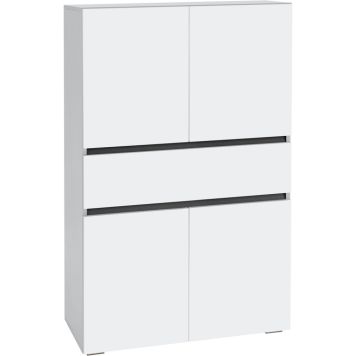 Notio Living skab hvid 760x1300x350 mm