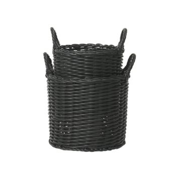 Lauvring kurv Song polyrattan Ø32-40 cm