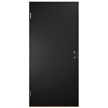 Facadedør SmartLine+ sort 948x2120 mm venstre hængt