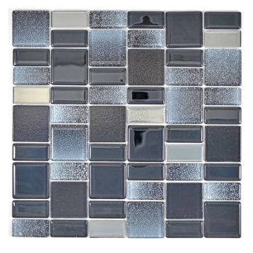 Mosaik Combination Black Color 30 x 30 cm