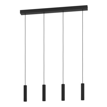 Eglo Almudaina langbordspendel LED 4x5,4W dæmpbar sort 84 cm