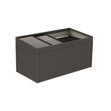 Biohort mistbænk til højbed str. 201 x 102 metallisk mørkegrå 