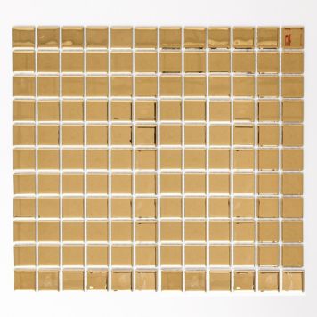 Mosaik CM 4GO1 glas guld 32,7x30,2 cm