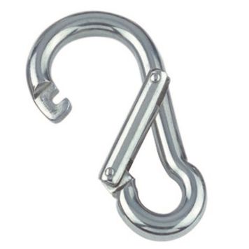 Marinetech karabinhage m/speciallukning rustfri 80x8mm